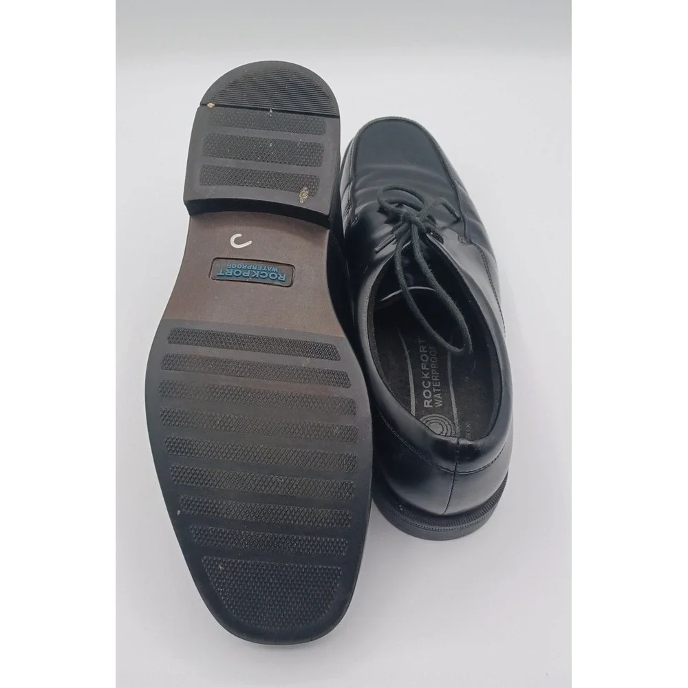 Rockport Evander Waterproof Dress Shoes Men's Size 10.5 K71057 Oxfords Lace‎ Up